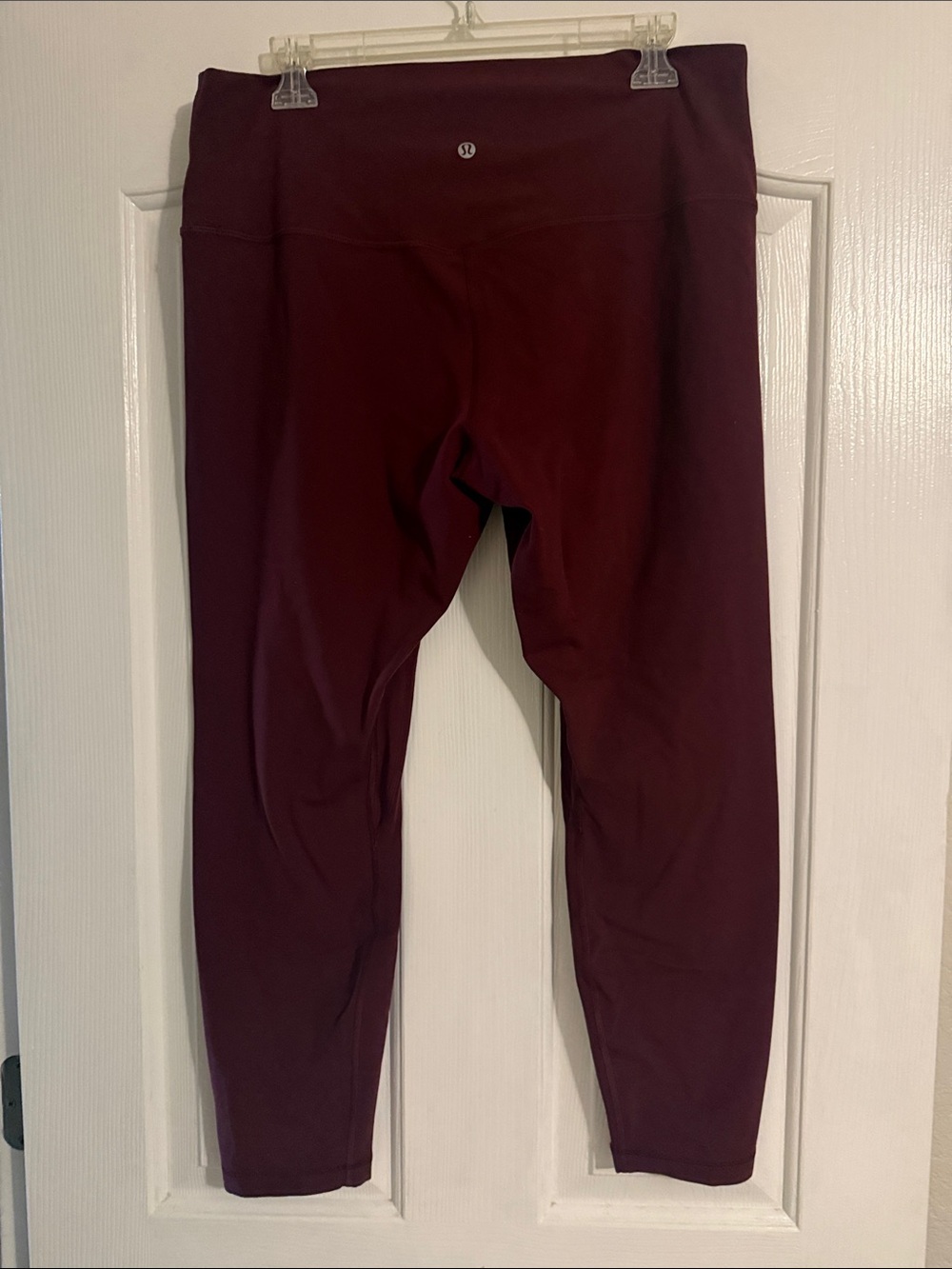 lululemon athletica Burgundy Women's Leggings - Picture 2 of 3